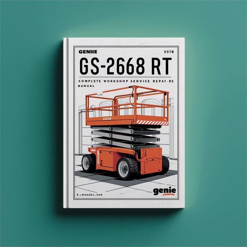 Genie GS-2668 RT Scissor Lift Complete Workshop Service Repair Manual 