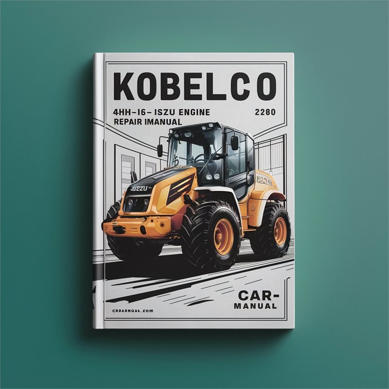 Kobelco 4HK1-6HK1 Isuzu Engine Service Repair Manual 
