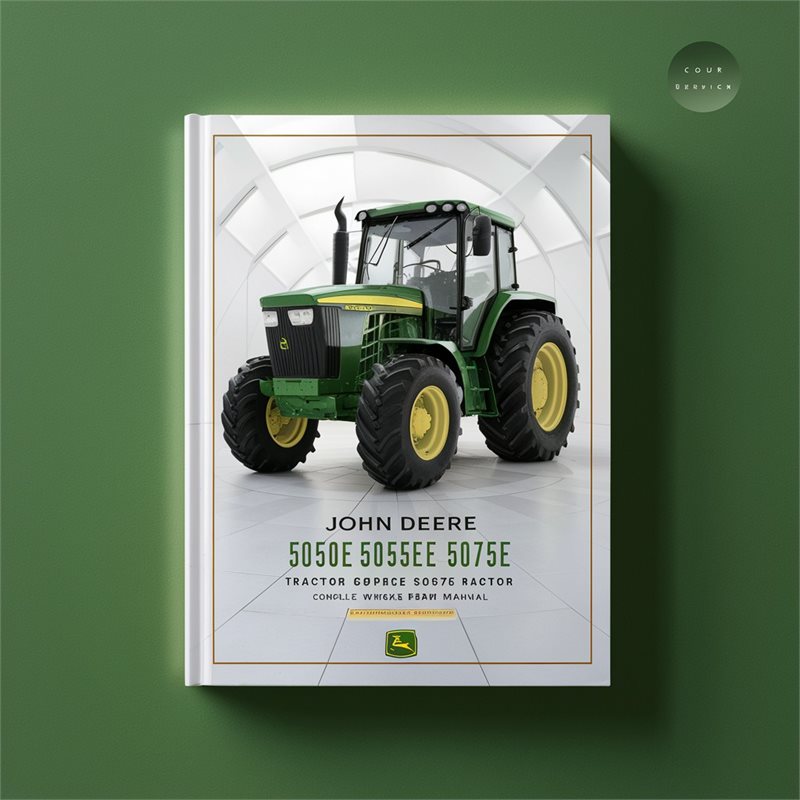 John Deere 5050E 5055E 5065E 5075E Tractor Complete Workshop Service Repair Manual 