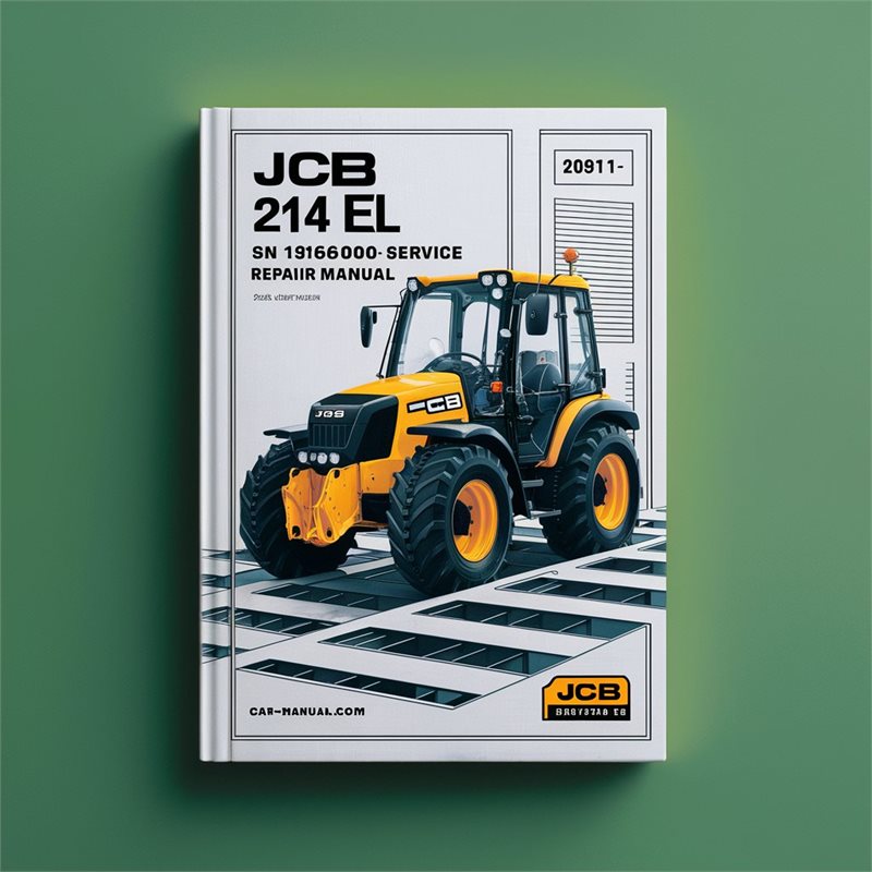 JCB 214 E LL SN 1616000-1625999 Workshop Service Repair Manual 