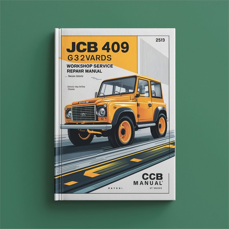 JCB 409 632700 Onwards Workshop Service Repair Manual 