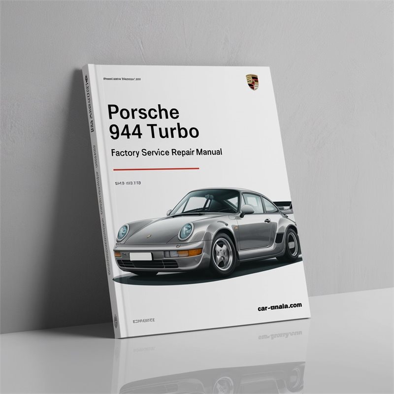 Porsche 944 Turbo 1987-1991 Factory Service Repair Manual 