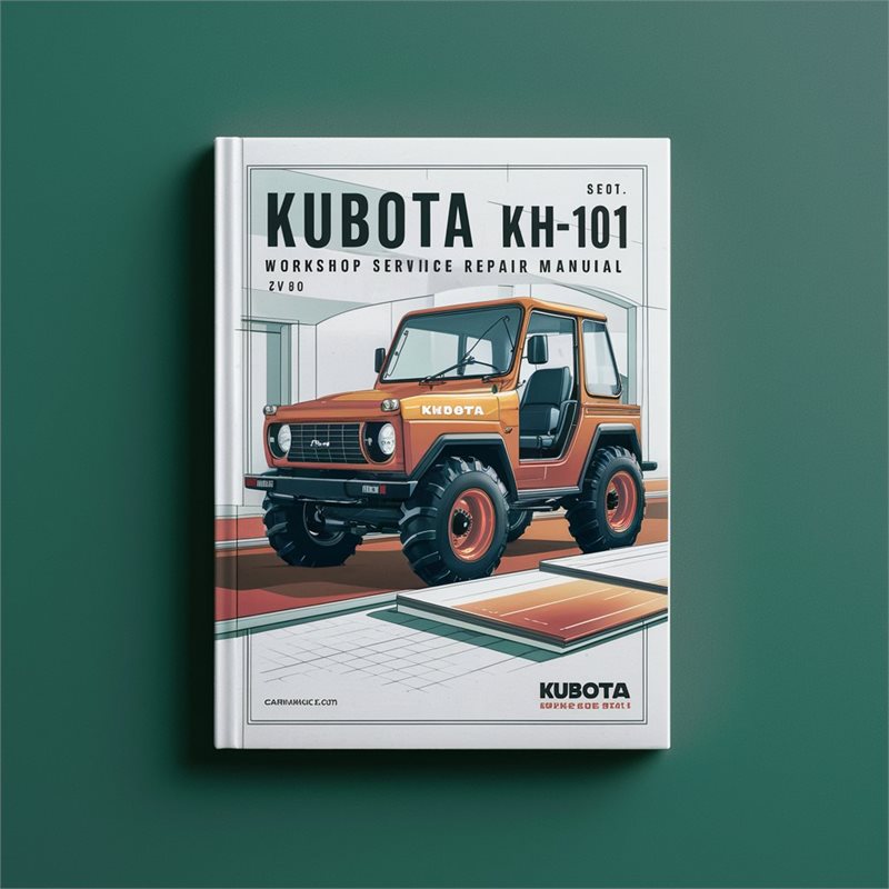 Kubota KH101 KH-101 Workshop Service Repair Manual 