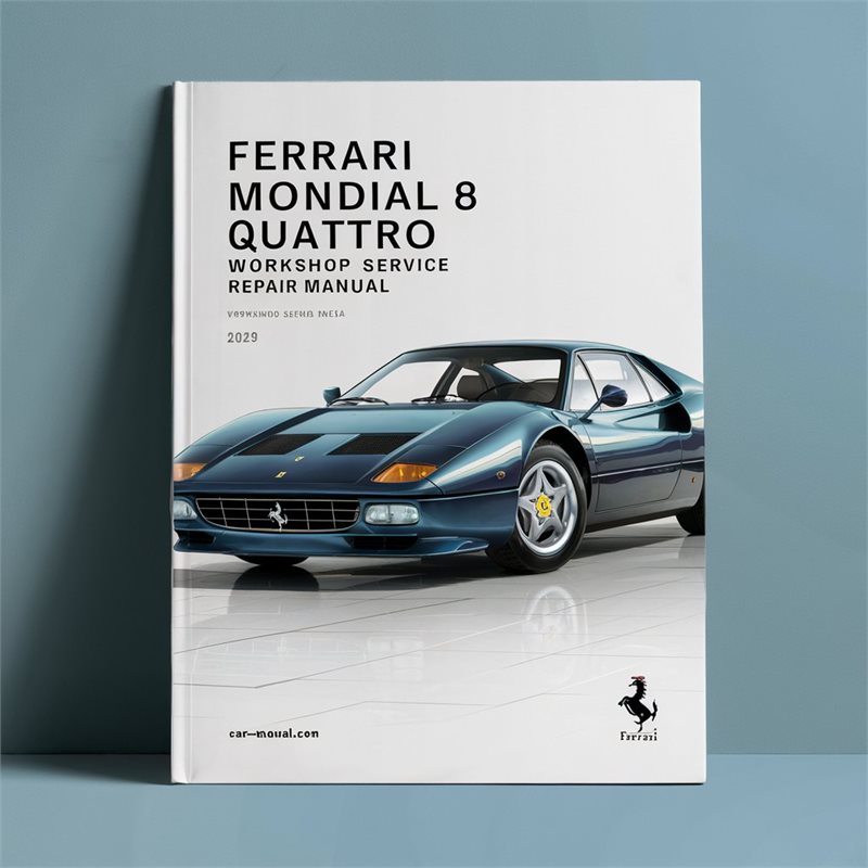FERRARI MONDIAL 8 QUATTRO VALVOLE Workshop Service Repair Manual 