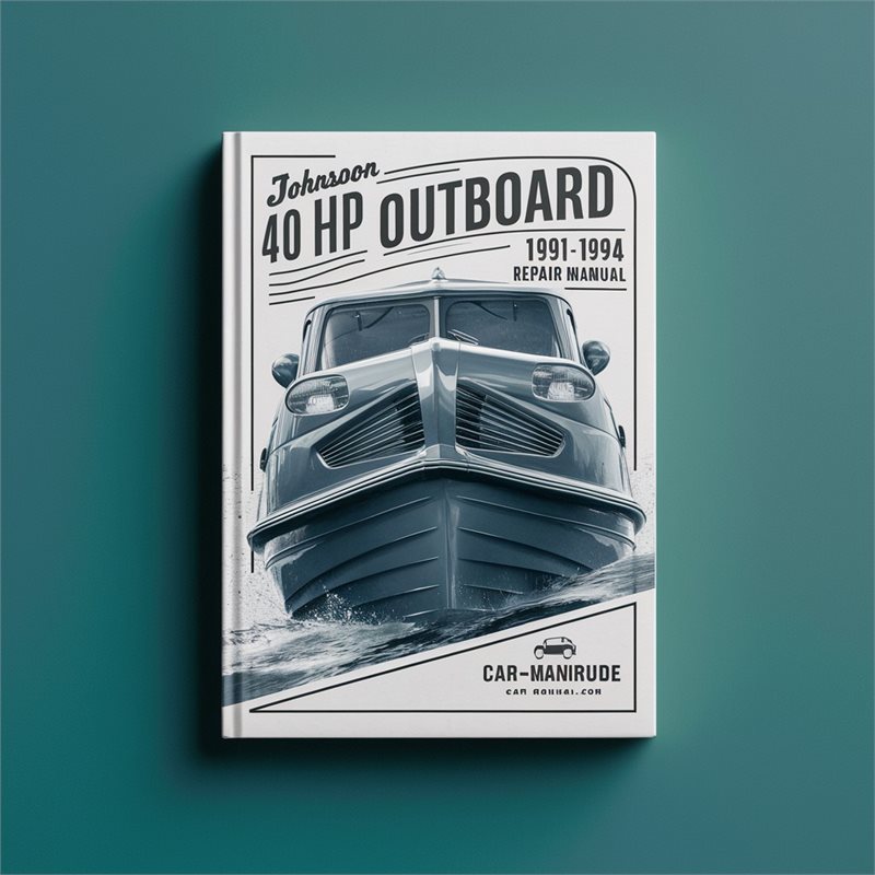 JOHNSON EVINRUDE 40 HP OUTBOARD 1991-1994 Service Repair Manual 