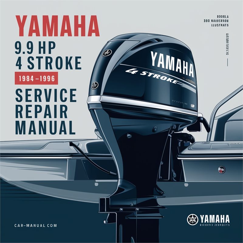 Yamaha 9.9 HP 4 stroke 1984-1996 Service Repair Manual 