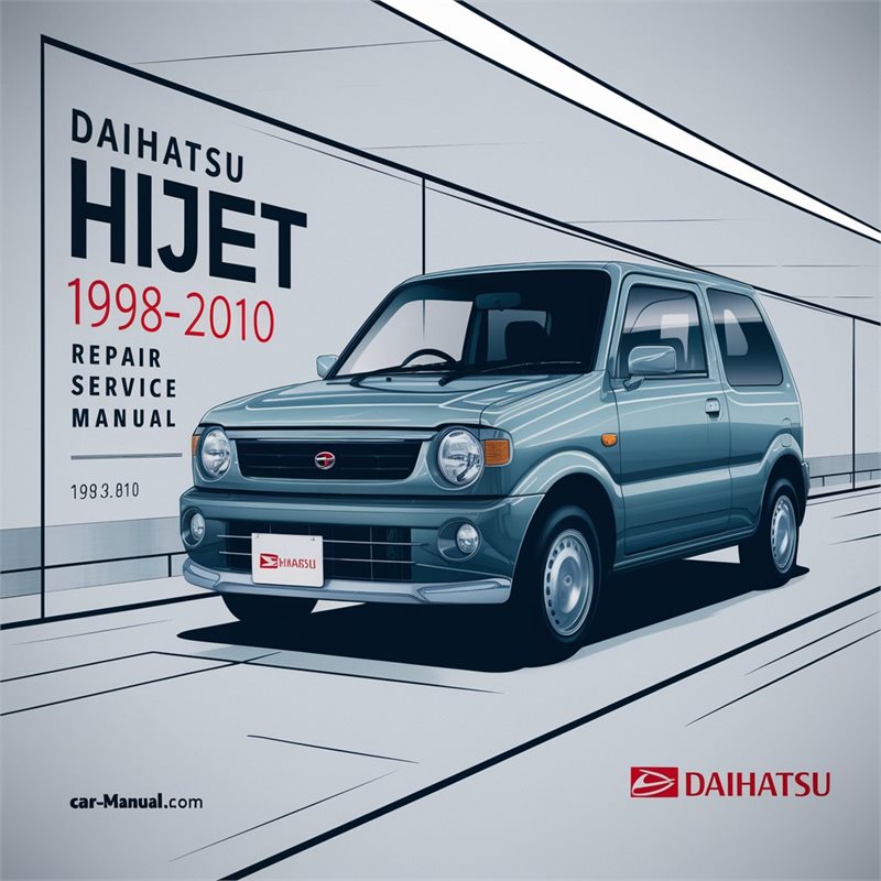 Daihatsu Hijet 1998-2010 Repair Service Manual 