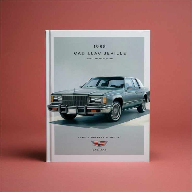 1985 Cadillac Seville Service and Repair Manual 