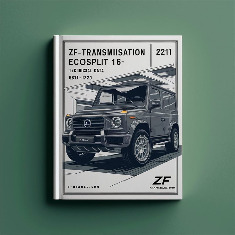 ZF Transmission Ecosplit 16S151 181 221Technical Data