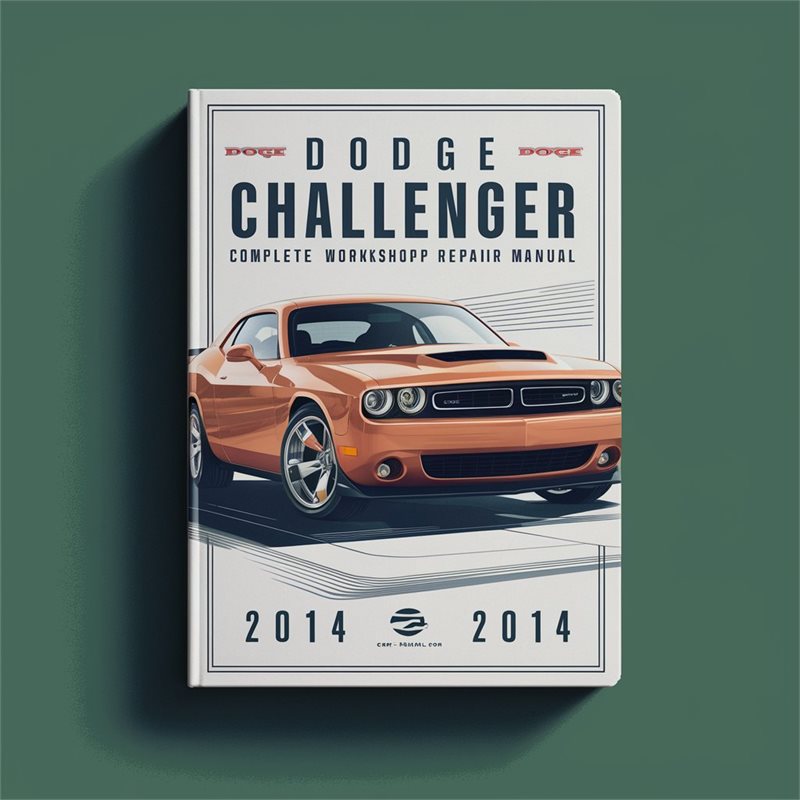 Dodge Challenger Complete Workshop Service Repair Manual 2014 