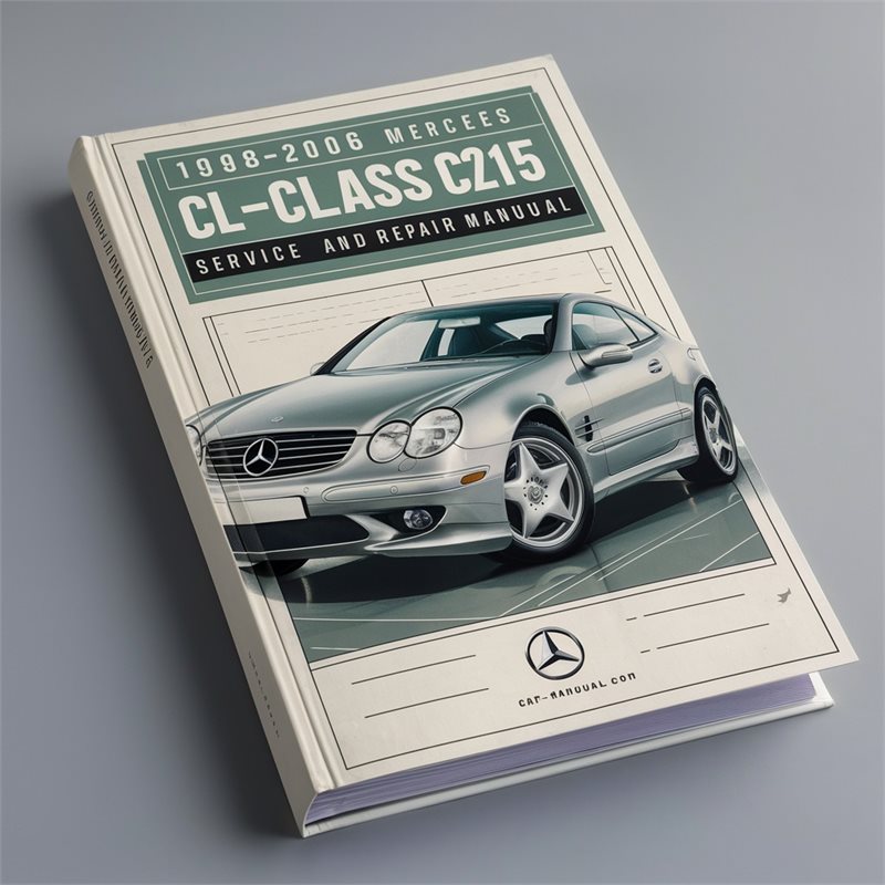 1998-2006 Mercedes CL-Class C215 Service and Repair Manual 