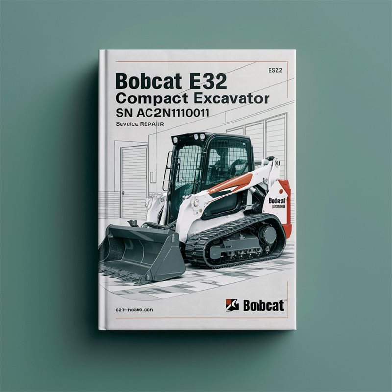 BOBCAT E32 Compact Excavator SN AC2N11001 & Above Service Repair Manual 