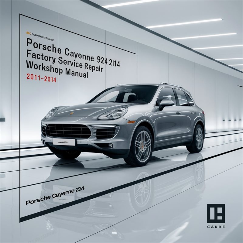 Porsche Cayenne 92A 2011-2014 Factory Service Repair Workshop Manual 