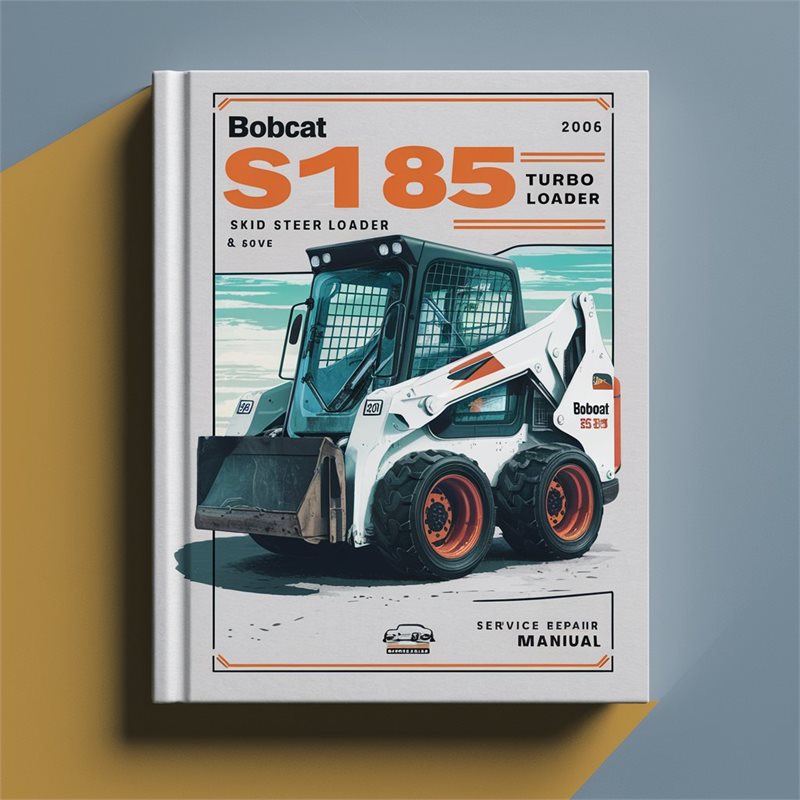 BOBCAT S185 Turbo SKID Steer Loader SN 525011001 & Above (EDITION 2006) Service Repair Manual 