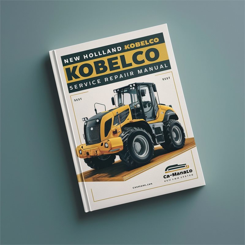 New Holland Kobelco E485 Crawler Excavator Service Repair Manual 