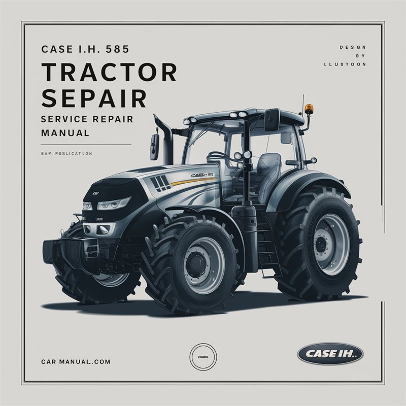 CASE I.H. 585 Tractor Service Repair Manual 