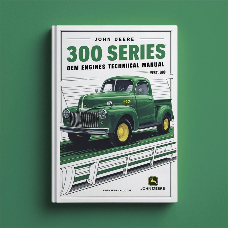 John Deere 300 Series OEM Engines Technical Manual 