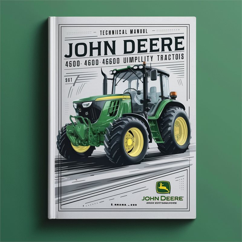 John Deere 4500 4600 4700 Compact Utility Tractors Technical Manual 