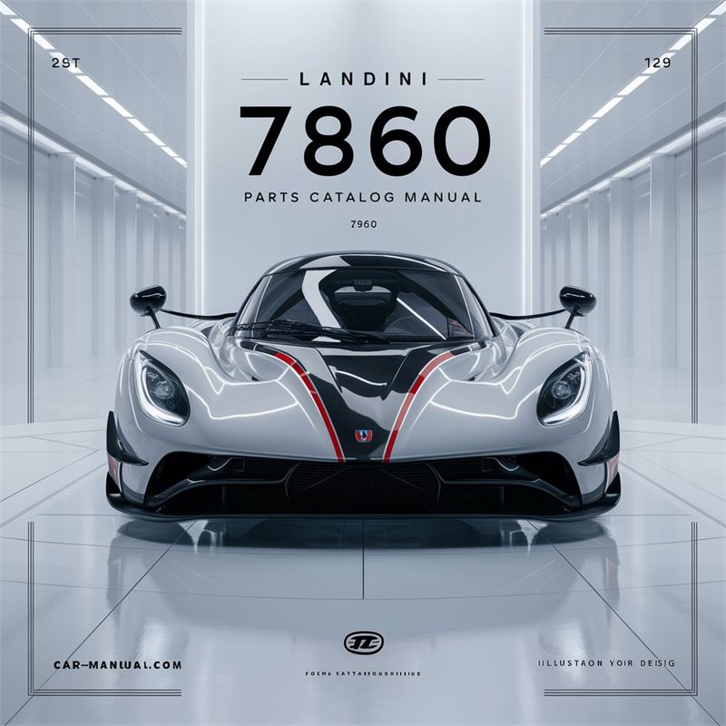 Landini 7860 Parts Catalog Manual 