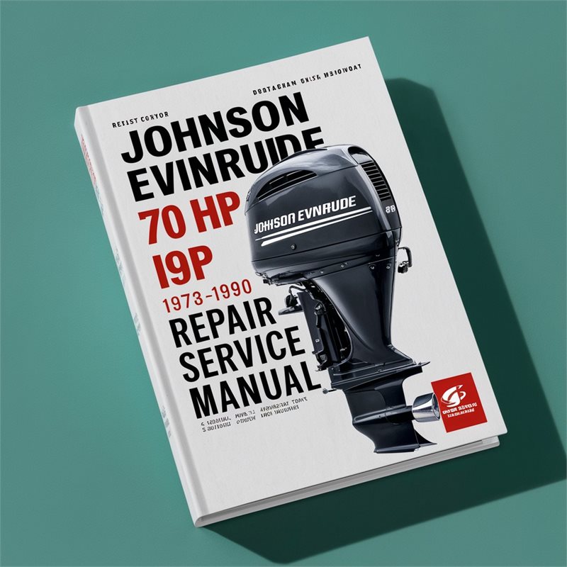 Johnson Evinrude 70 HP 1973-1990 Repair Service Manual 