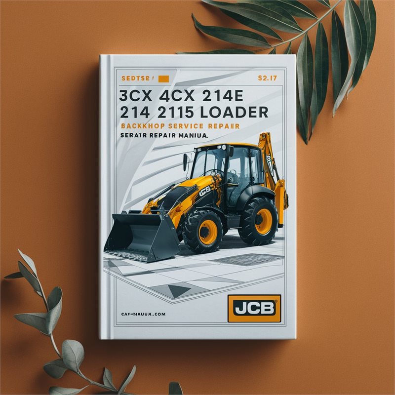 JCB 3CX 4CX 214E 214 215 217 & Variants Backhoe Loader Workshop Service Repair Manual 