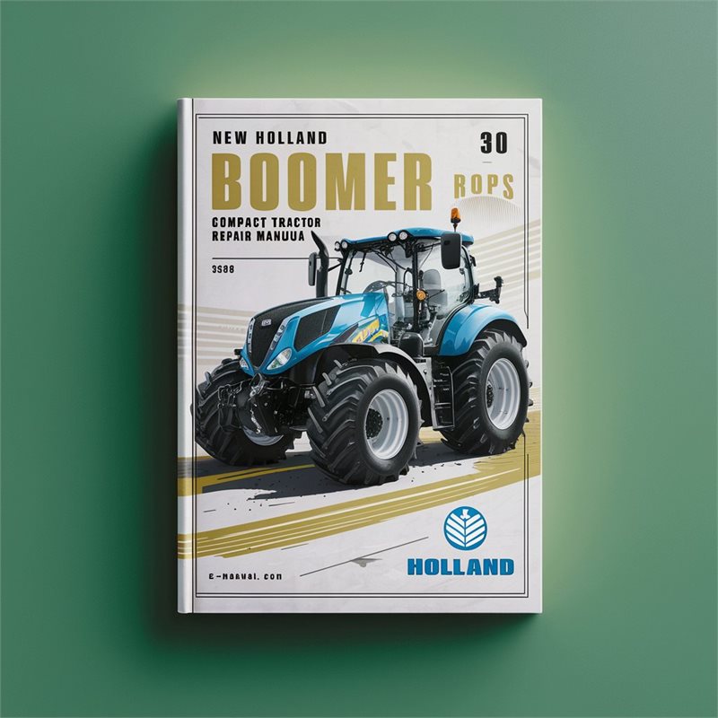 New Holland BOOMER 30 ROPS BOOMER Compact Tractor Service Repair Manual 