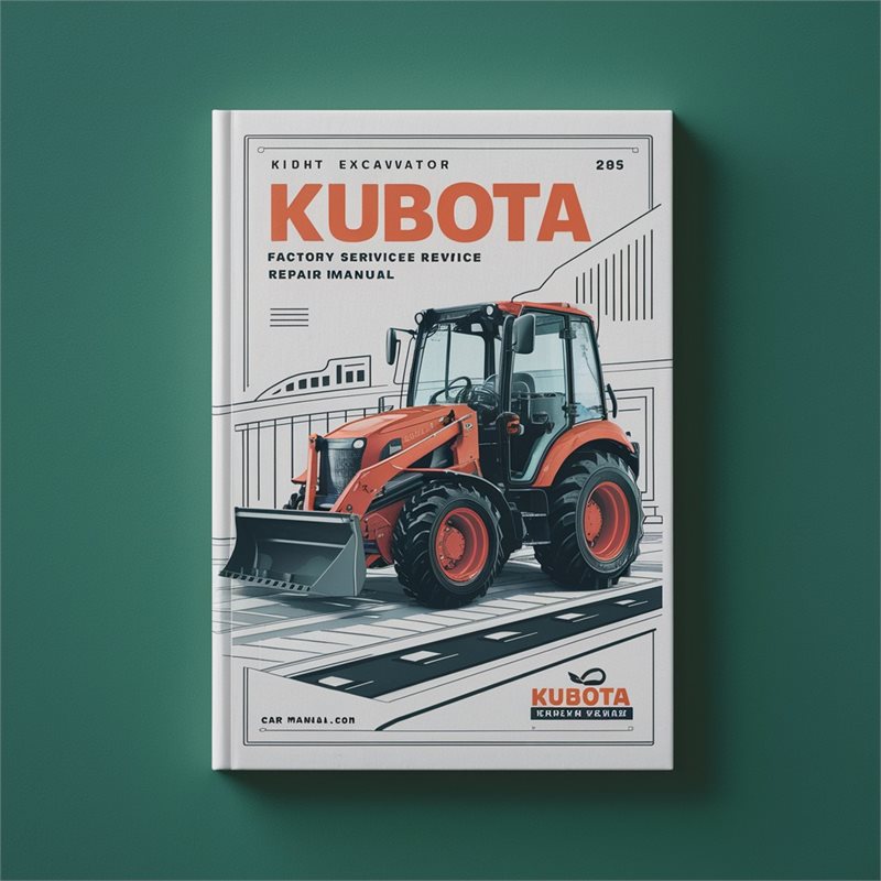 Kubota Excavator KH 66 Factory Service Repair Manual 