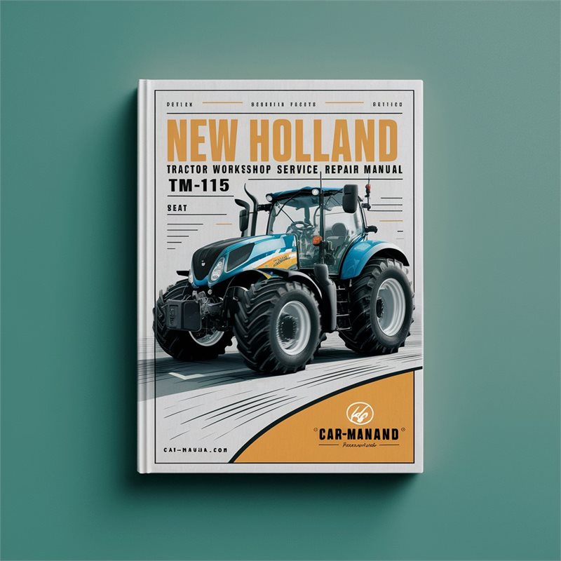 New Holland TM115 Tractor Workshop Service Repair Manual 