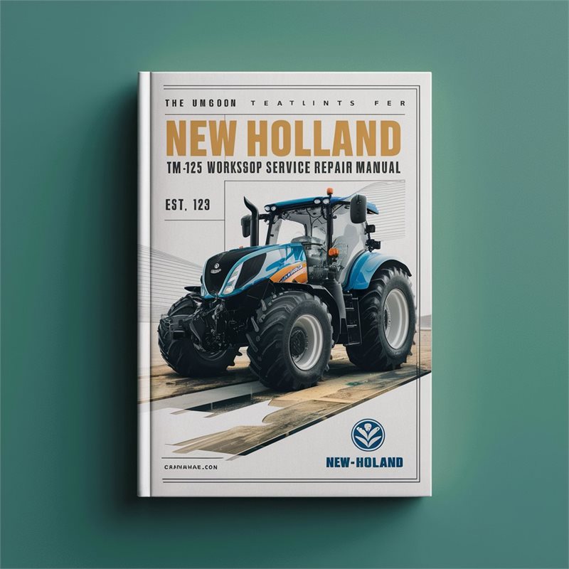 New Holland TM125 Tractor Workshop Service Repair Manual 