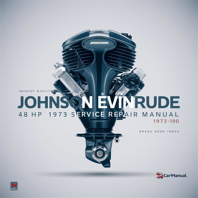 Johnson Evinrude 48 HP 1973-1990 Service Repair Manual 