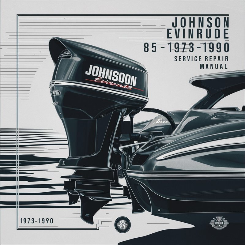Johnson Evinrude 85 HP 1973-1990 Service Repair Manual 