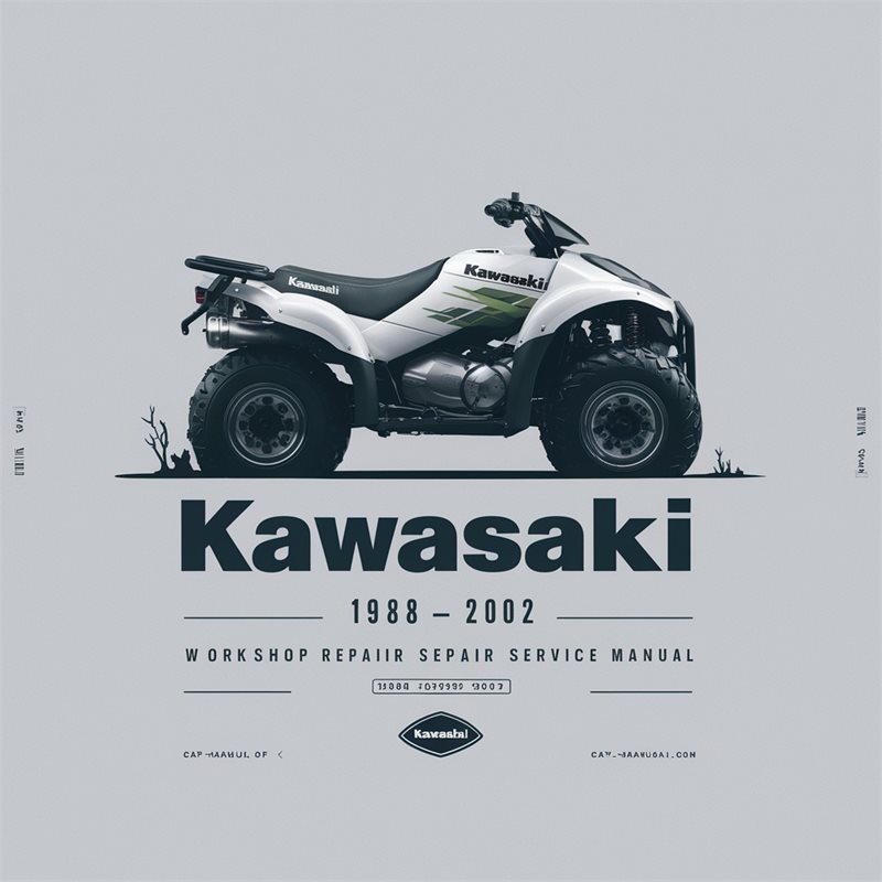 Kawasaki Bayou 220 1988-2002 Workshop Repair Service Manual 