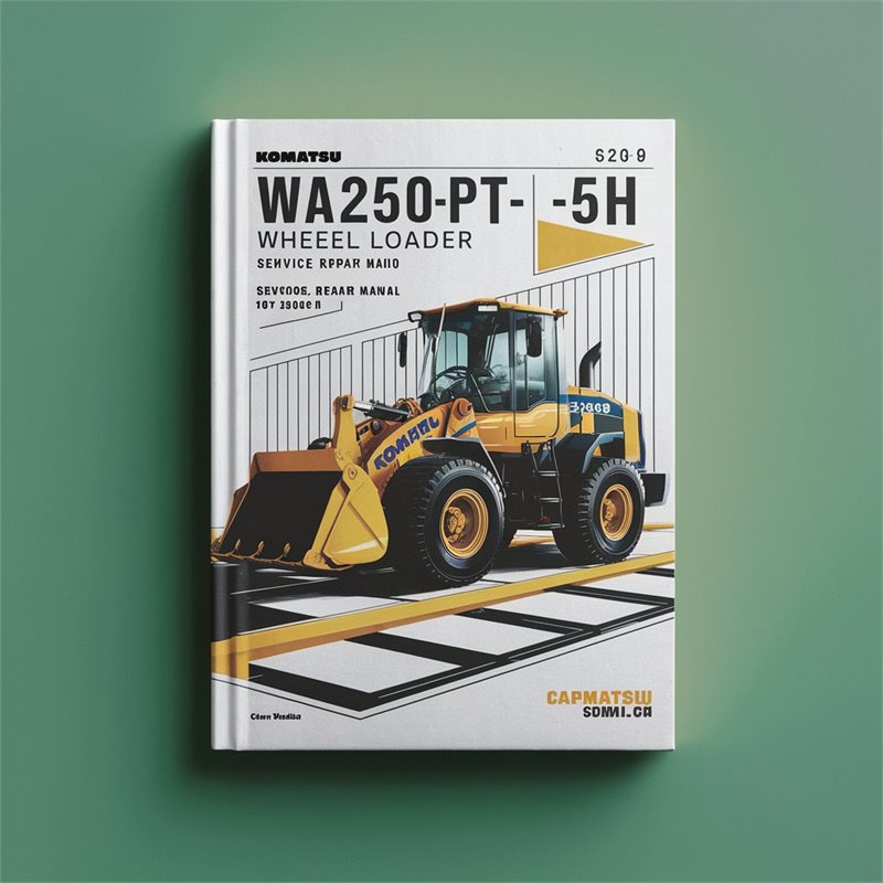 Komatsu WA250PT-5H Wheel Loader SN WA250H60051 And UP Service Repair Manual 