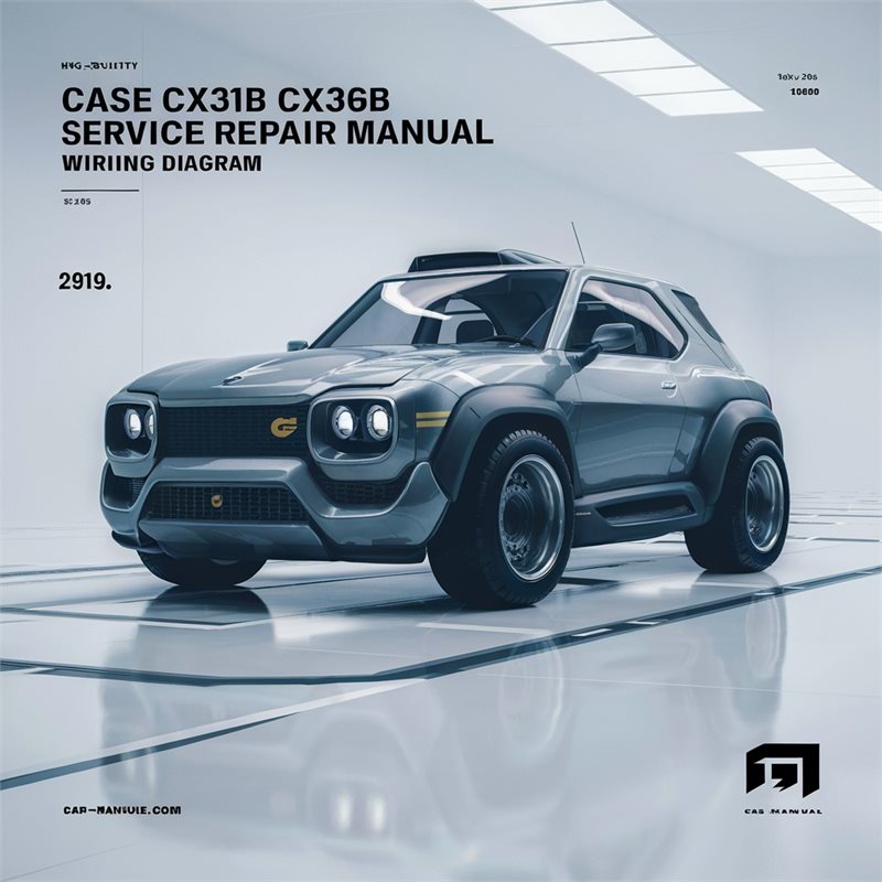 Case CX31B CX36B Service Repair Manual wiring diagram 