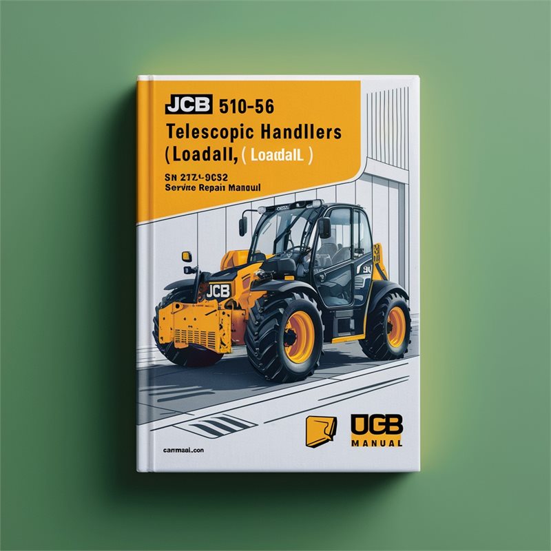 JCB 510-56 TELESCOPIC Handlers (LOADALL) SN 2173052-2183052 Service Repair Manual 