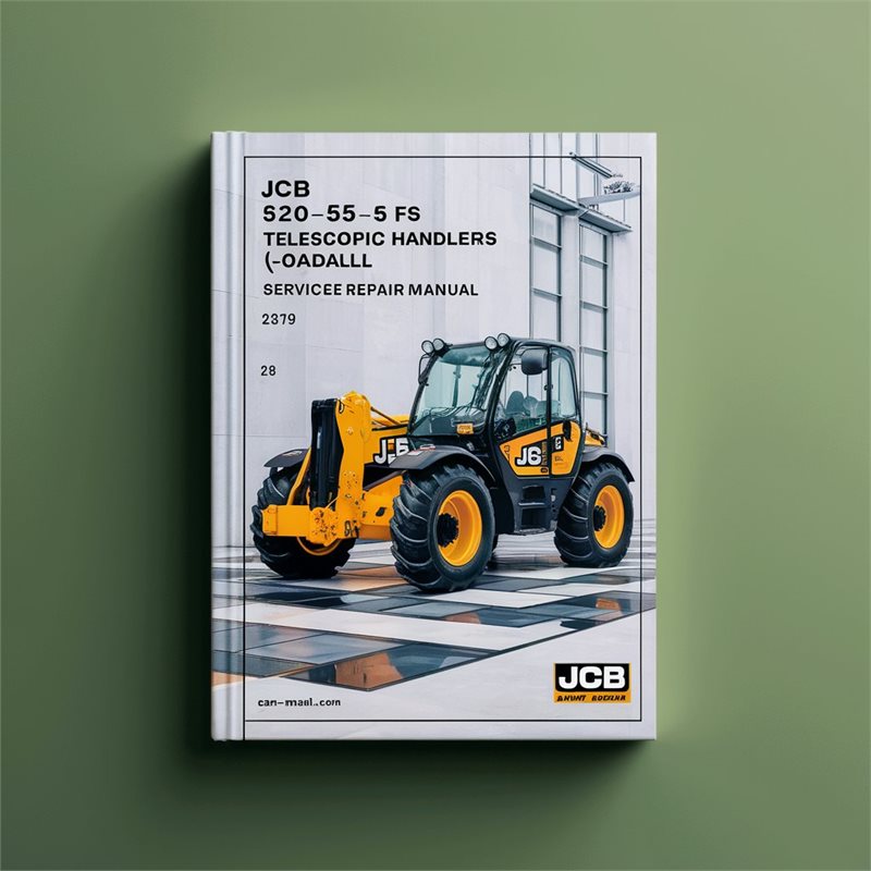 JCB 520-55 FS TELESCOPIC Handlers (LOADALL) SN 0279000-0280299 Service Repair Manual 