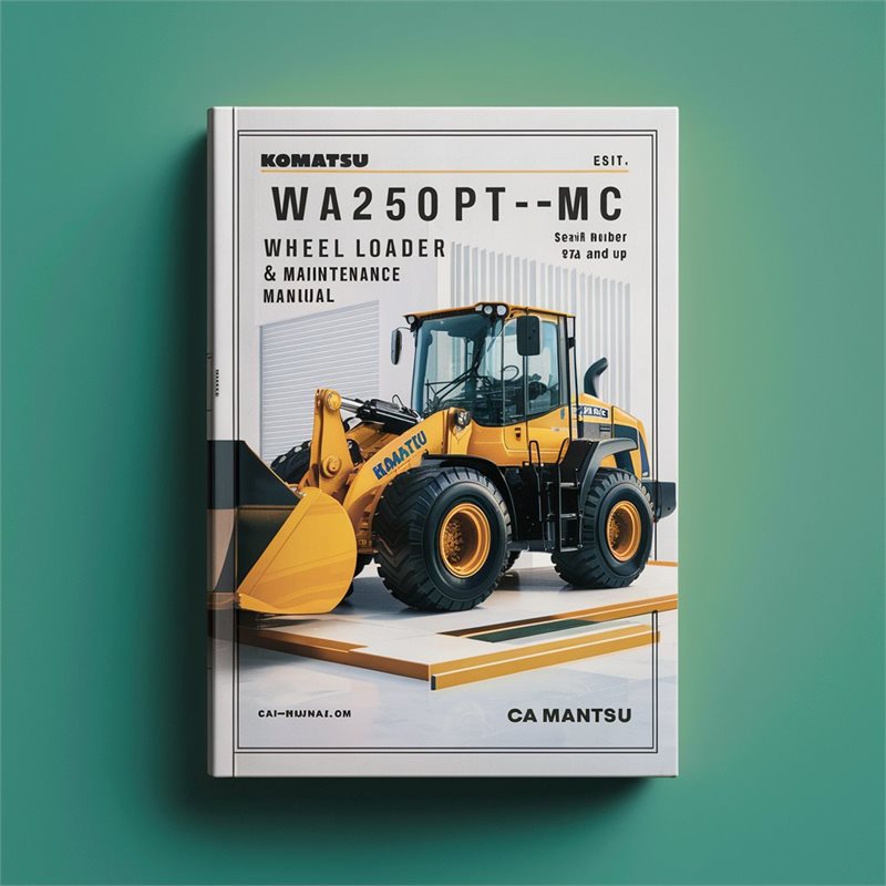 Komatsu WA250PT-3MC Wheel Loader Operation & Maintenance Manual (Serial Number: A78001 and up) 