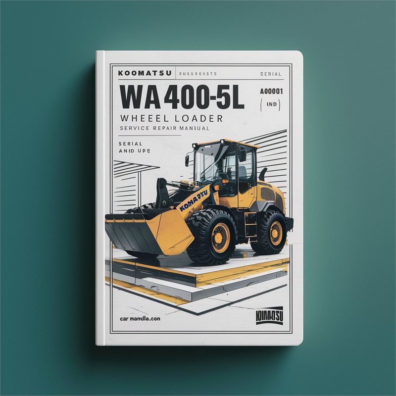 Komatsu WA400-5L Wheel Loader Service Repair Manual (Serial Number: A40001 and UP) 