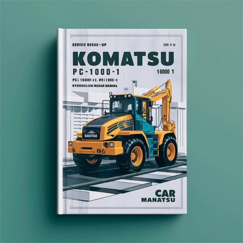 Komatsu PC1000-1 PC1000LC-1 PC1000SE-1 PC1000SP-1 Hydraulic Excavator Service Repair Manual (Serial Number: 10001 and up) 