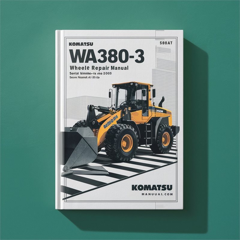 Komatsu WA380-3 Wheel Loader Service Repair Manual (Serial Number: 50001 and up) 