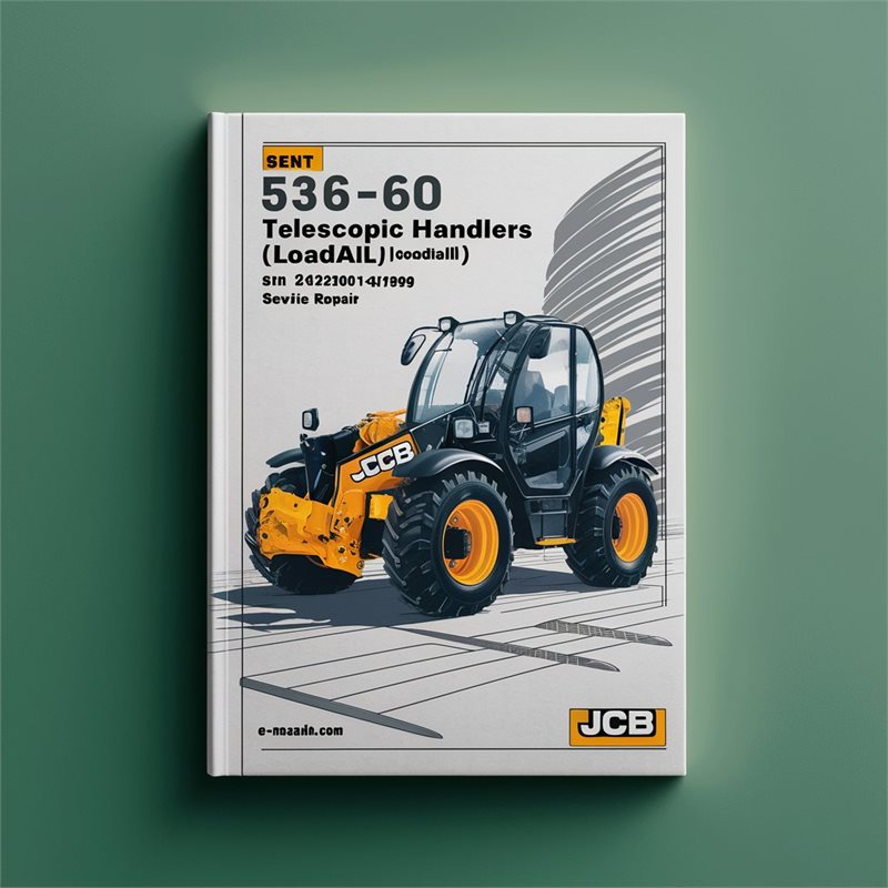 JCB 536-60 TELESCOPIC Handlers (LOADALL) SN 1422000-1441999 Service Repair Manual 