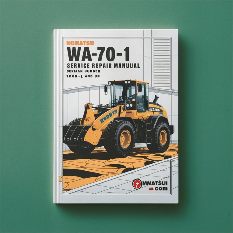 Komatsu WA70-1 Wheel Loader Service Repair Manual (Serial Number: 10001 and up) 