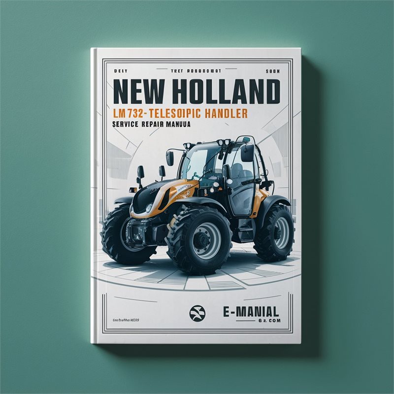 New Holland LM732 Telescopic Handler Service Repair Manual 