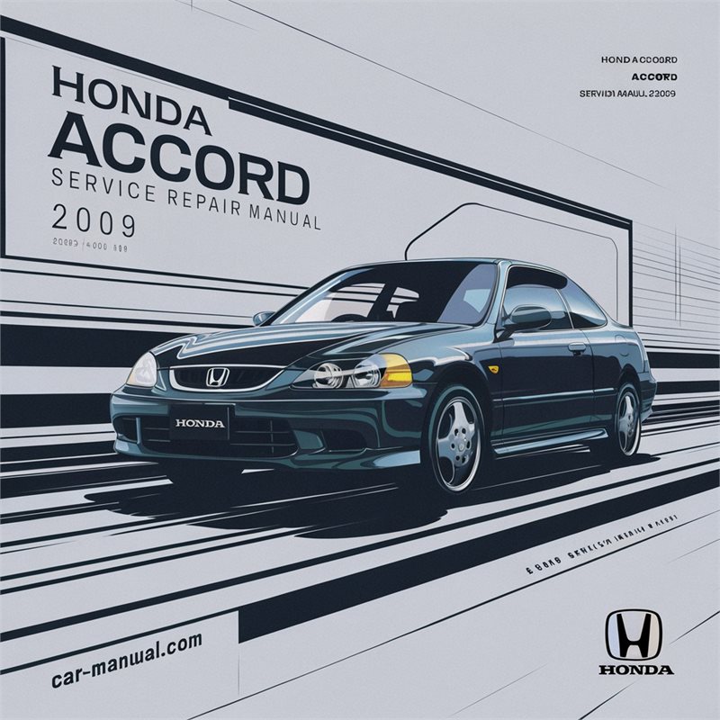 Honda Accord Service Repair Manual 2008-2009 
