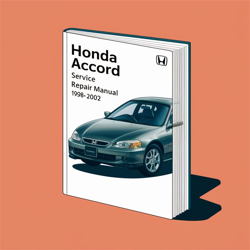 Honda Accord Service Repair Manual 1998-2002 