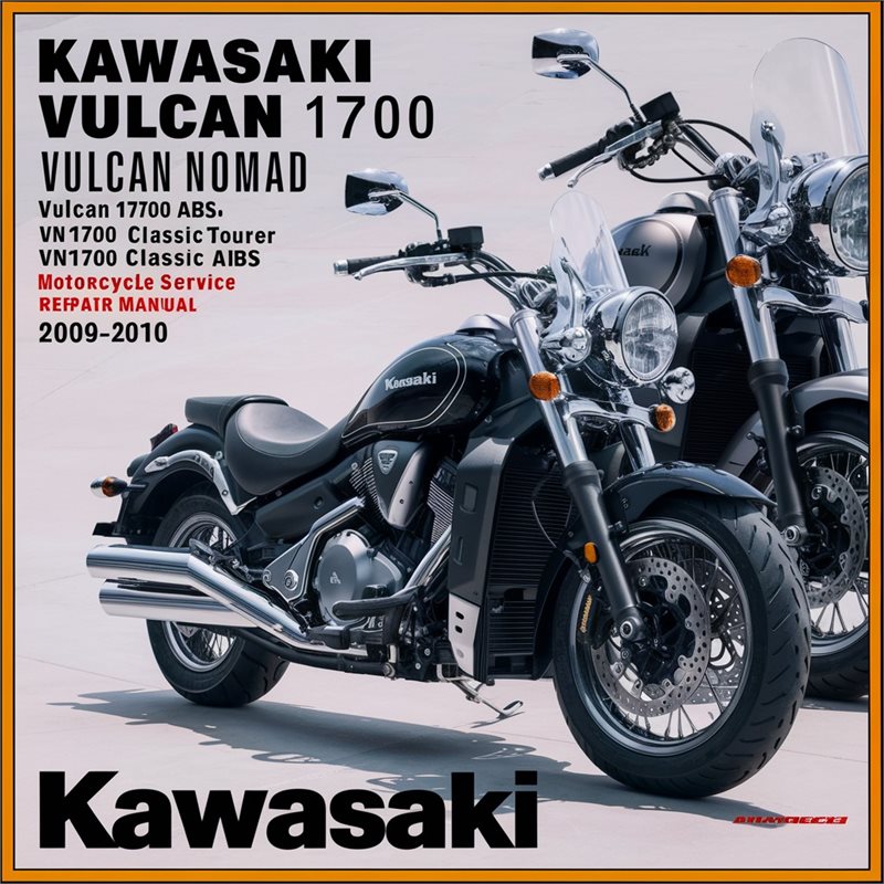 Kawasaki Vulcan 1700 Nomad/Classic Tourer Motorcycle Service Repair Manual 2009-2010