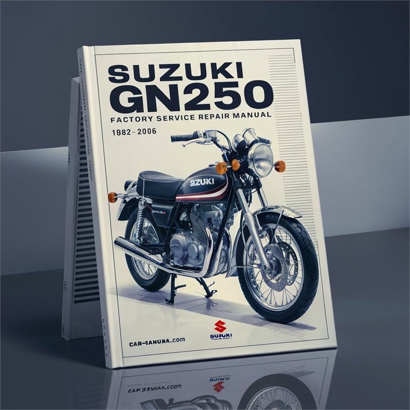 Suzuki GN250 Factory Service Repair Manual 1982-2006 