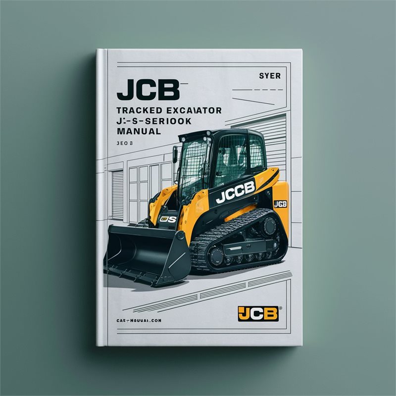 JCB tracked excavator JS-Series -Operator Handbook Manual 