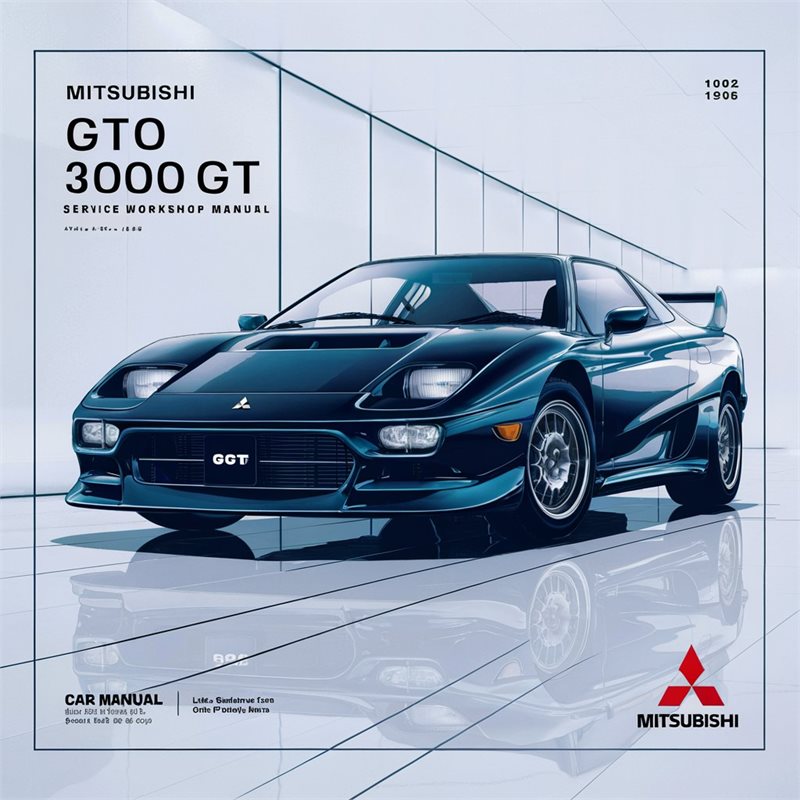 Mitsubishi GTO 3000GT 1992-1996 Service Workshop Manual 