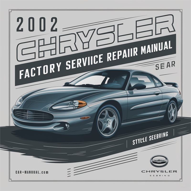 2002 Chrysler Sebring Factory Service Repair Manual 